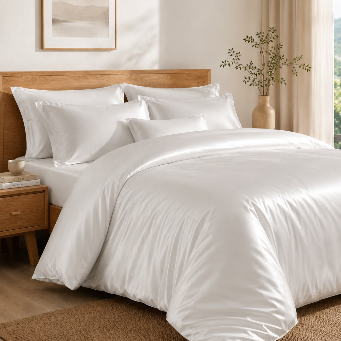 Solvessas™ PearlSateen Cotton Bedding Set